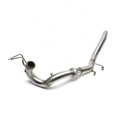 Auto Racing Stainless Steel Exhaust Tail Pipe Tube Downpipe For Audi /seat /skoda /vw 2.0 Tdi Engine 55mm Connection Size