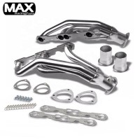 For Chevrolet Chevy 1988-1995 Gmc 5.0/5.7 V8 C/k Manifold Stainless Steel Header Exhaust Tail Pipe Downpipe Kit